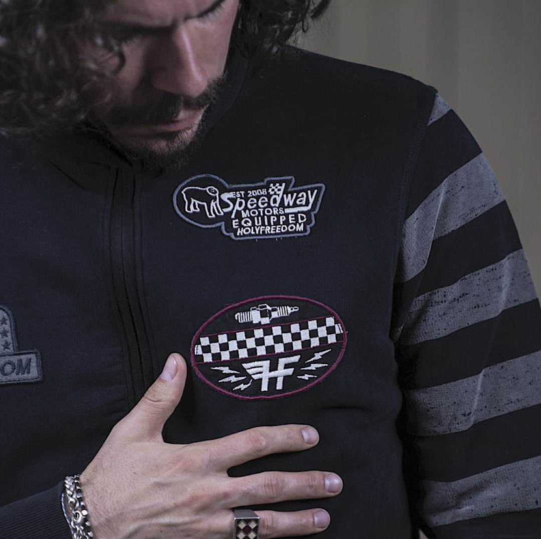 HolyFreedom Leather 2021 Zip Sweatshirt M Figure 7