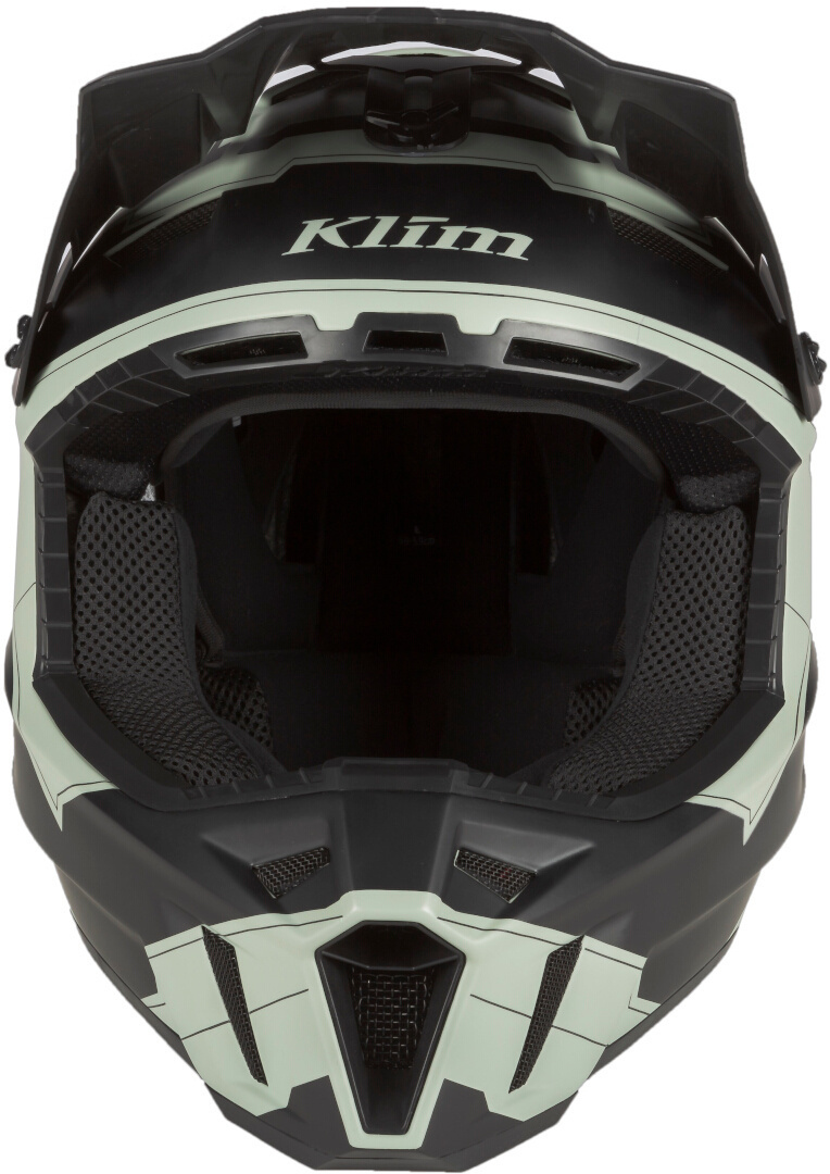 Klim F3 Verge Cască de motocross Negru/gri M (56/57) Figura 4