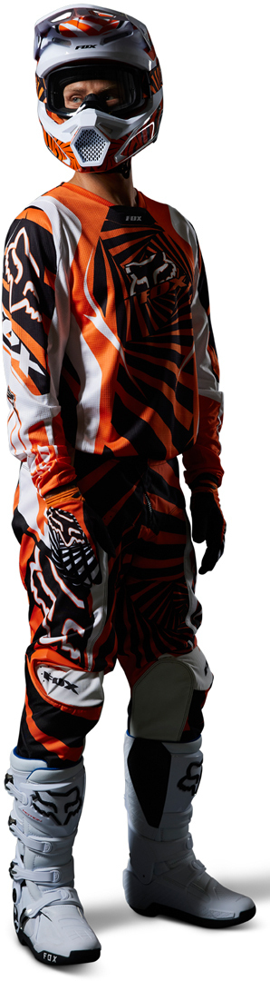 FOX 180 Goat Motorcross jersey Oranje M Figuur 2
