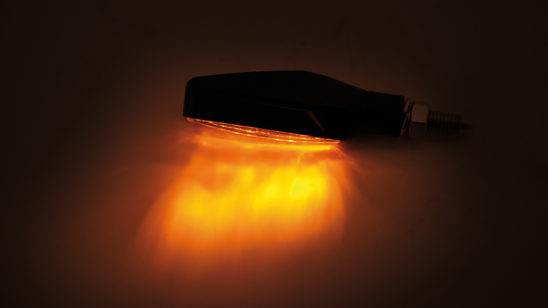 HIGHSIDER Smart Stix LED-indikator Hus Svart / Lens Clear (Par), Fram och Bak Figur 7