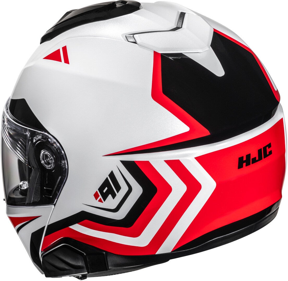 HJC i91 Tricus Helm wit/rood/zwart S (55/56) Figuur 4