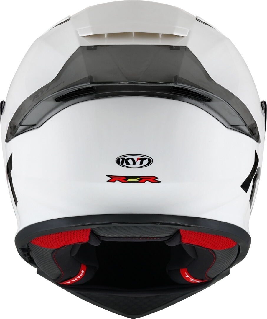 KYT R2R Plain Casque Blanc S (55/56) Figure 4