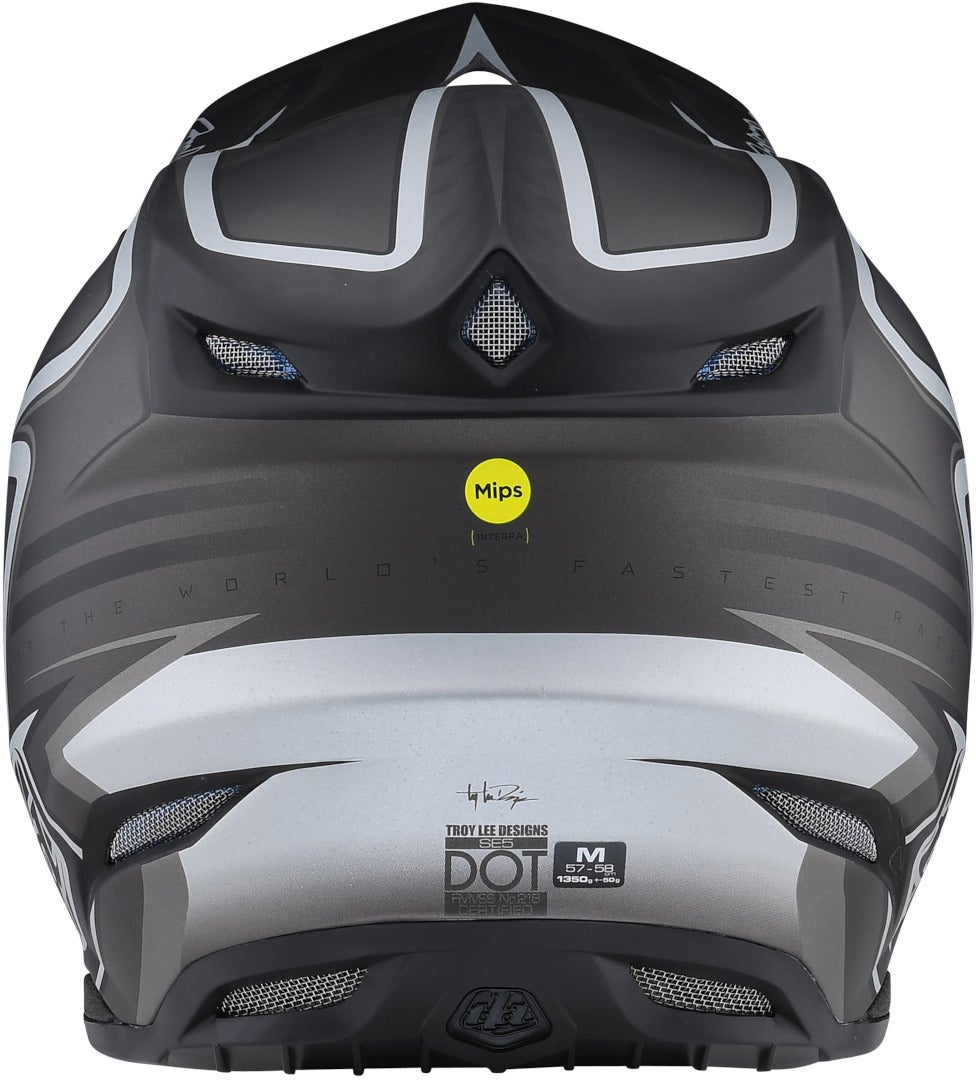 Troy Lee Designs SE5 MIPS Carbon Lines Casco Motocross nero opaco XL (60/61) Figura 7
