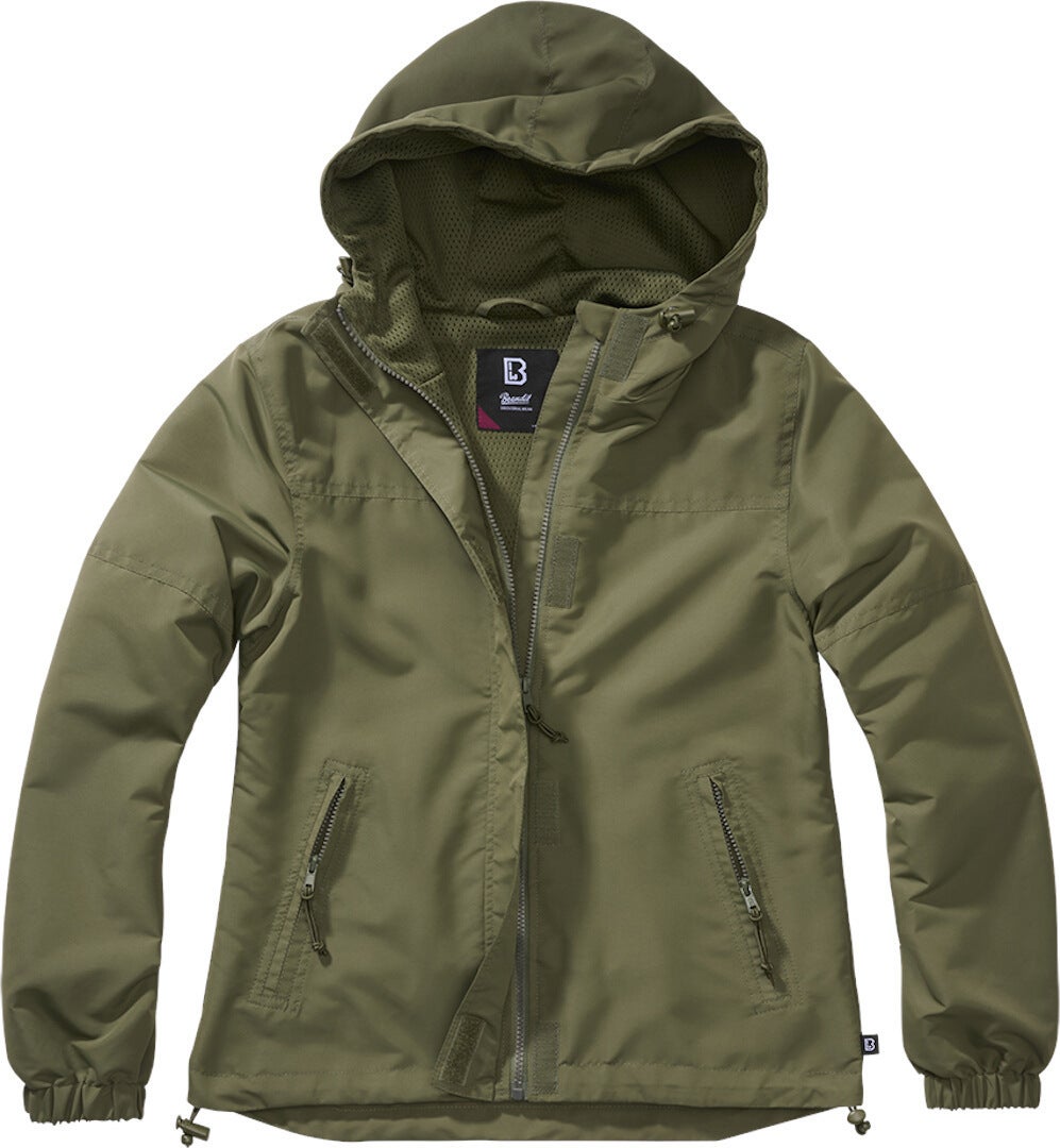 Brandit Summer Windbreaker Dames Jas Olive XL Figuur 1