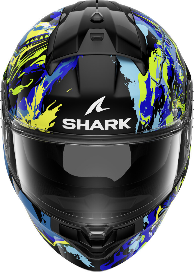 Shark Ridill 2 Raging Beast Cască Negru/Verde/Albastru XXL (63/64) Figura 3