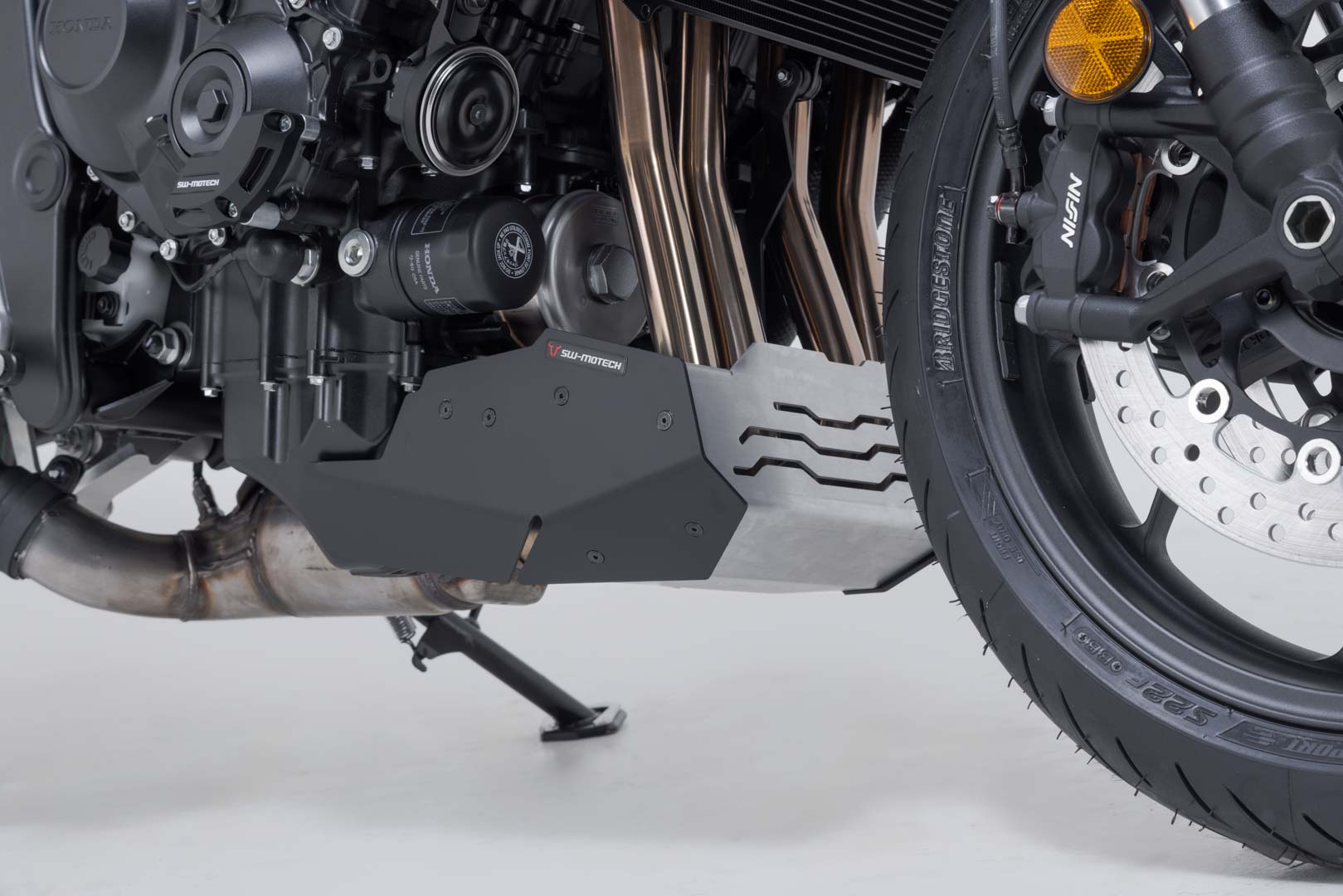 SW-Motech Spoiler frontal - Negru/Argintiu. Honda CB1000 Hornet (24-). Figura 2