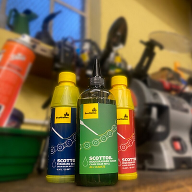 SCOTTOILER Lubrifiant verde biodegradabil pentru sisteme de lubrifiere în lanț - sticlă de 250 ml Figura 4