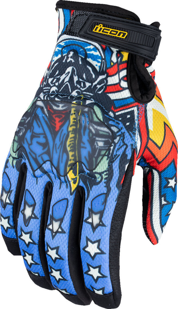 Icon Hooligan Flyboy Motorrad Handschuhe L Abbildung 1