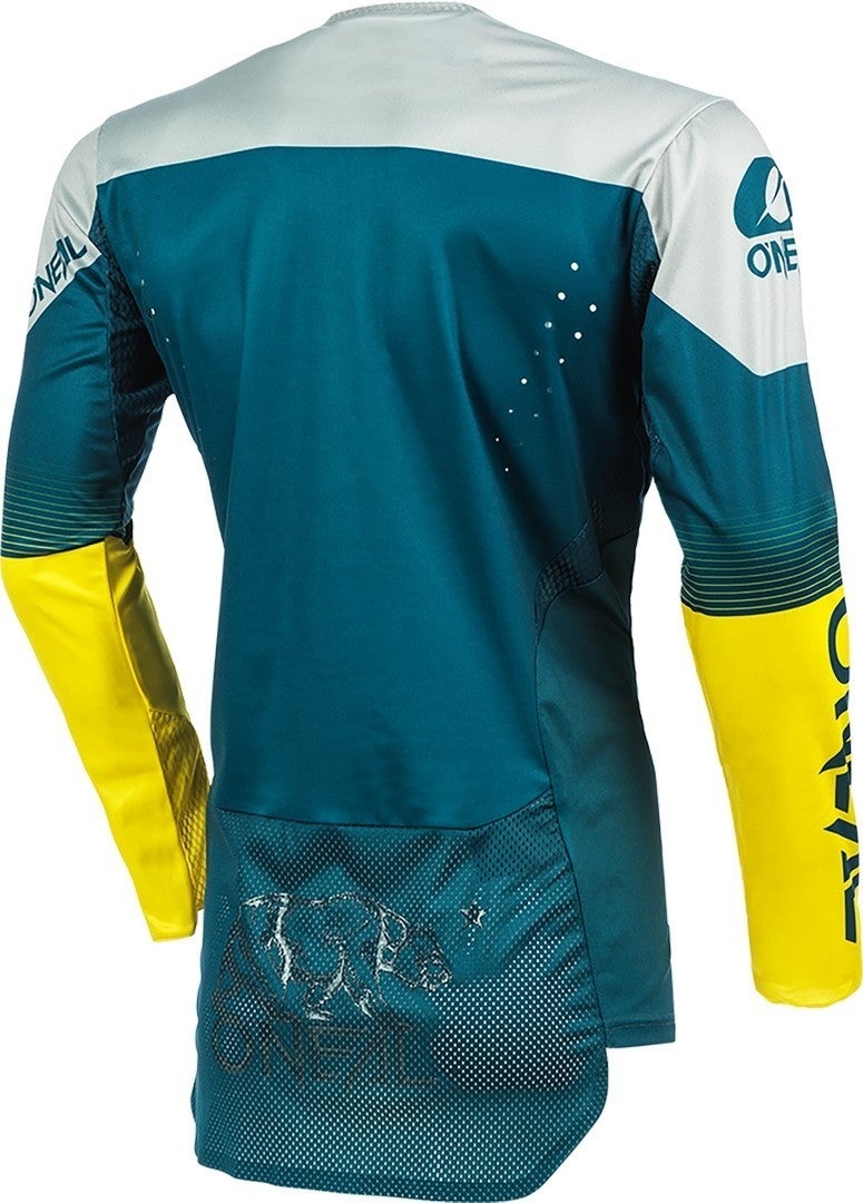 Oneal Hardwear Surge Motocross Jersey blå/grå XL Figur 2