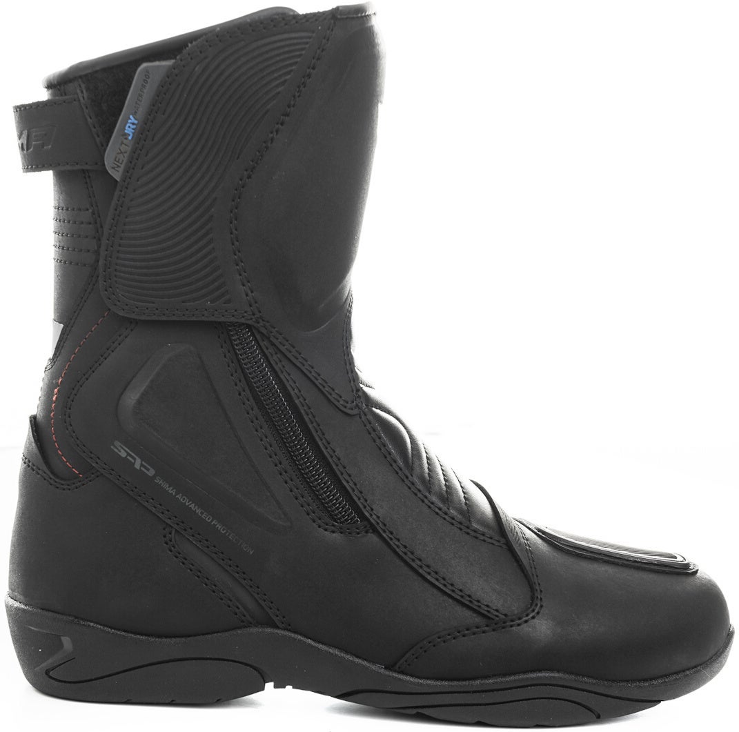Side view of SHIMA Terra waterproof Ladies Motorcycle Boots
