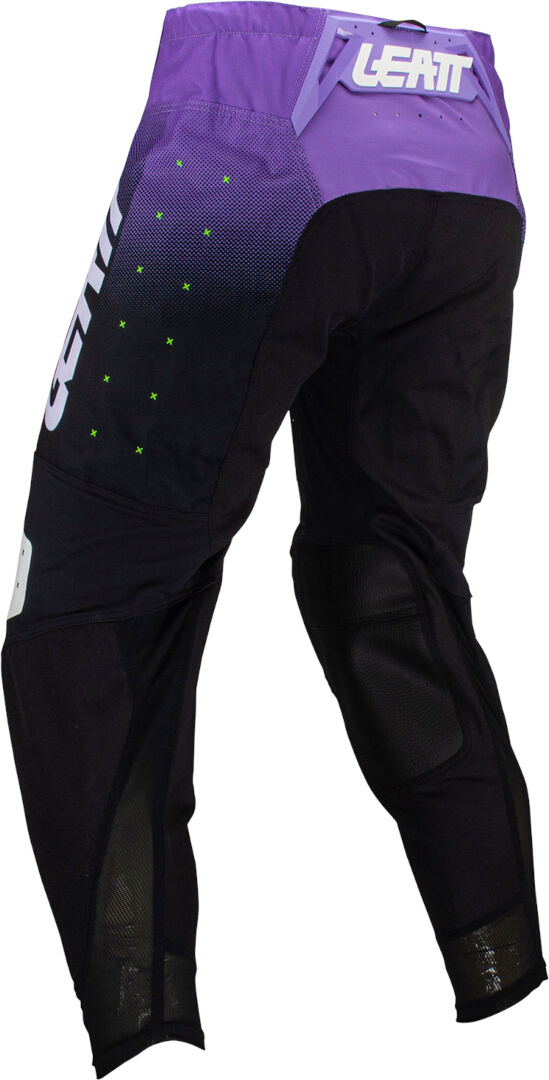 Leatt 4.5 Lite Gradient 2024 Pantaloni de motocross mov/negru S Figura 4