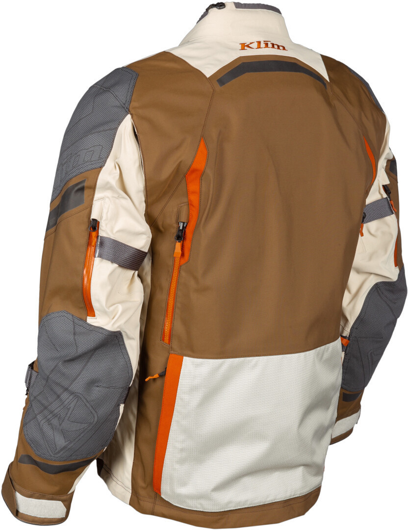 Klim Badlands Pro 2023 Motorcycle Textile Jacket brown/beige L Figure 2