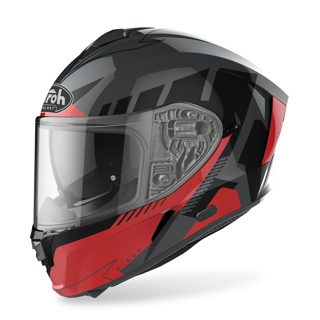 Airoh Spark Rise Casque Noir/Gris/Rouge L (59/60) Figure 1