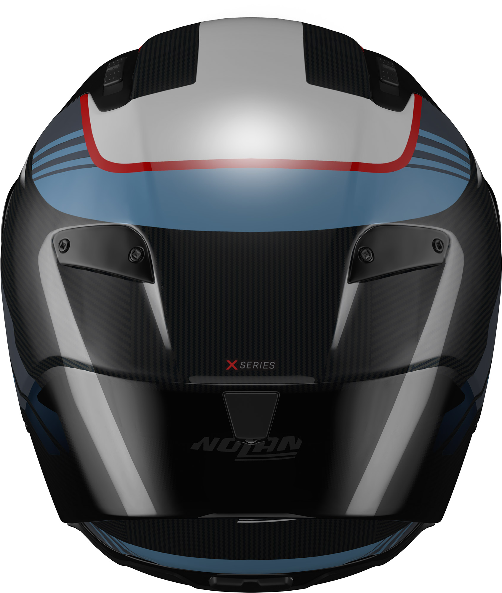 Side view of Nolan X-804 RS Ultra Carbon Piega Helmet