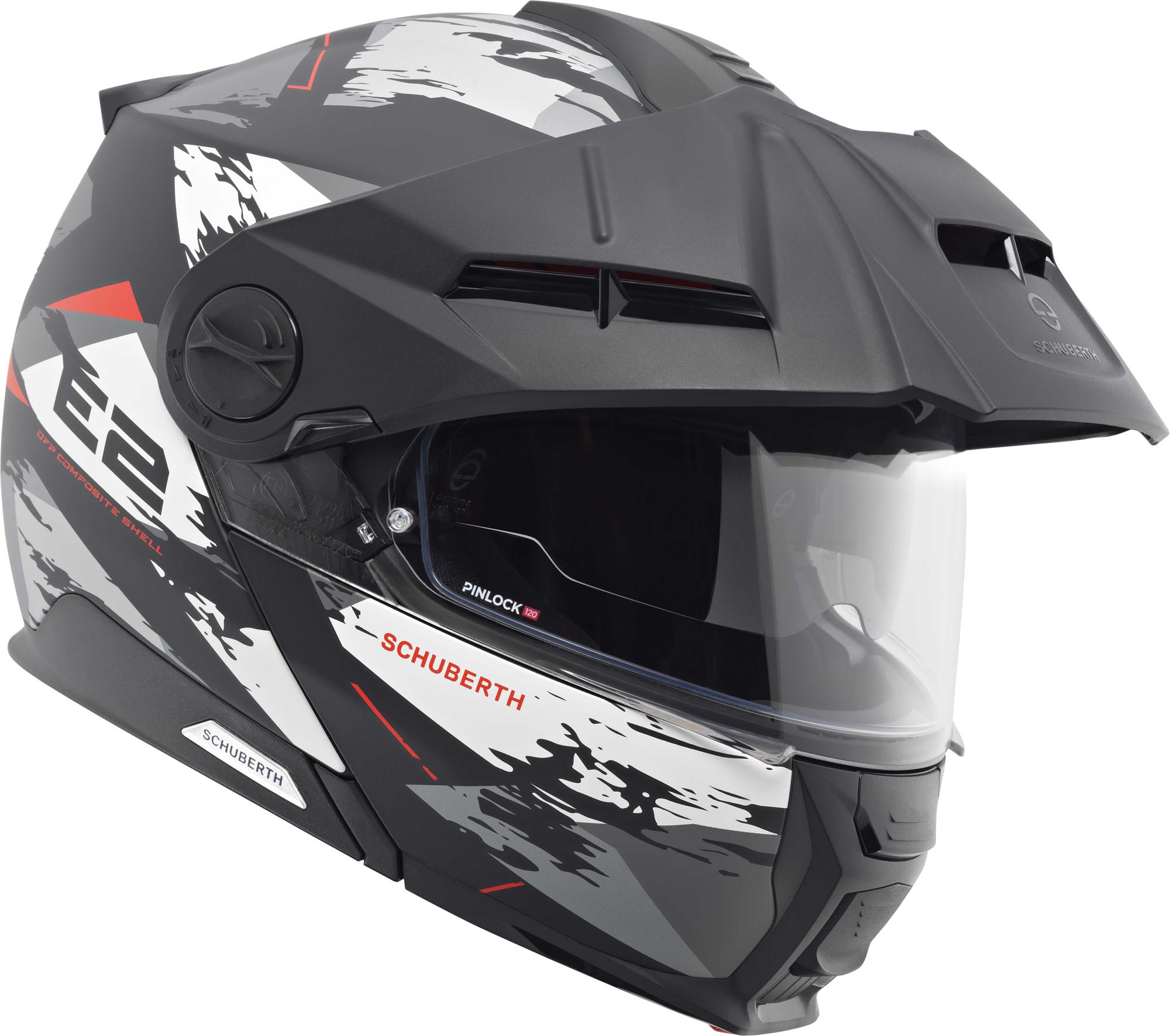 Schuberth E2 Trail Přilba šedá/bílá XXL (63) Obrázek 2