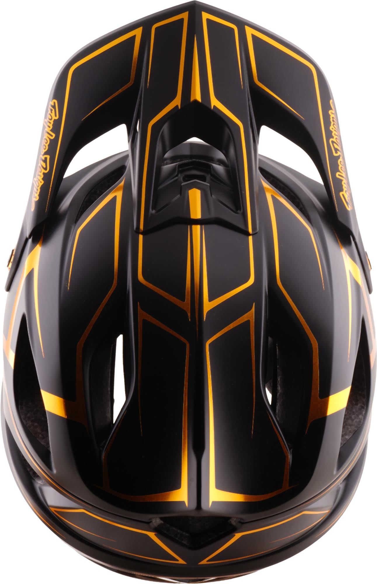 Troy Lee Designs Stage Stunt MIPS Pinstripe nero/oro XS-S (54/56) Figura 8