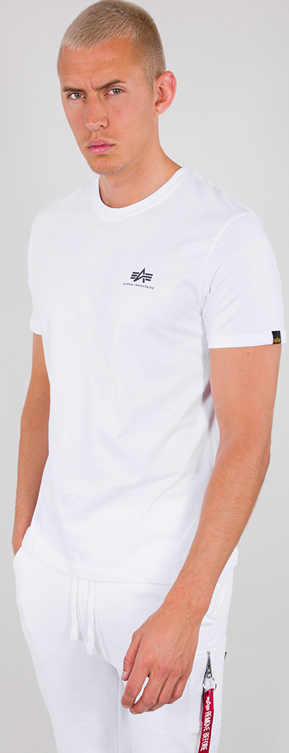 Alpha Industries Backprint T-Shirt white M Figure 1