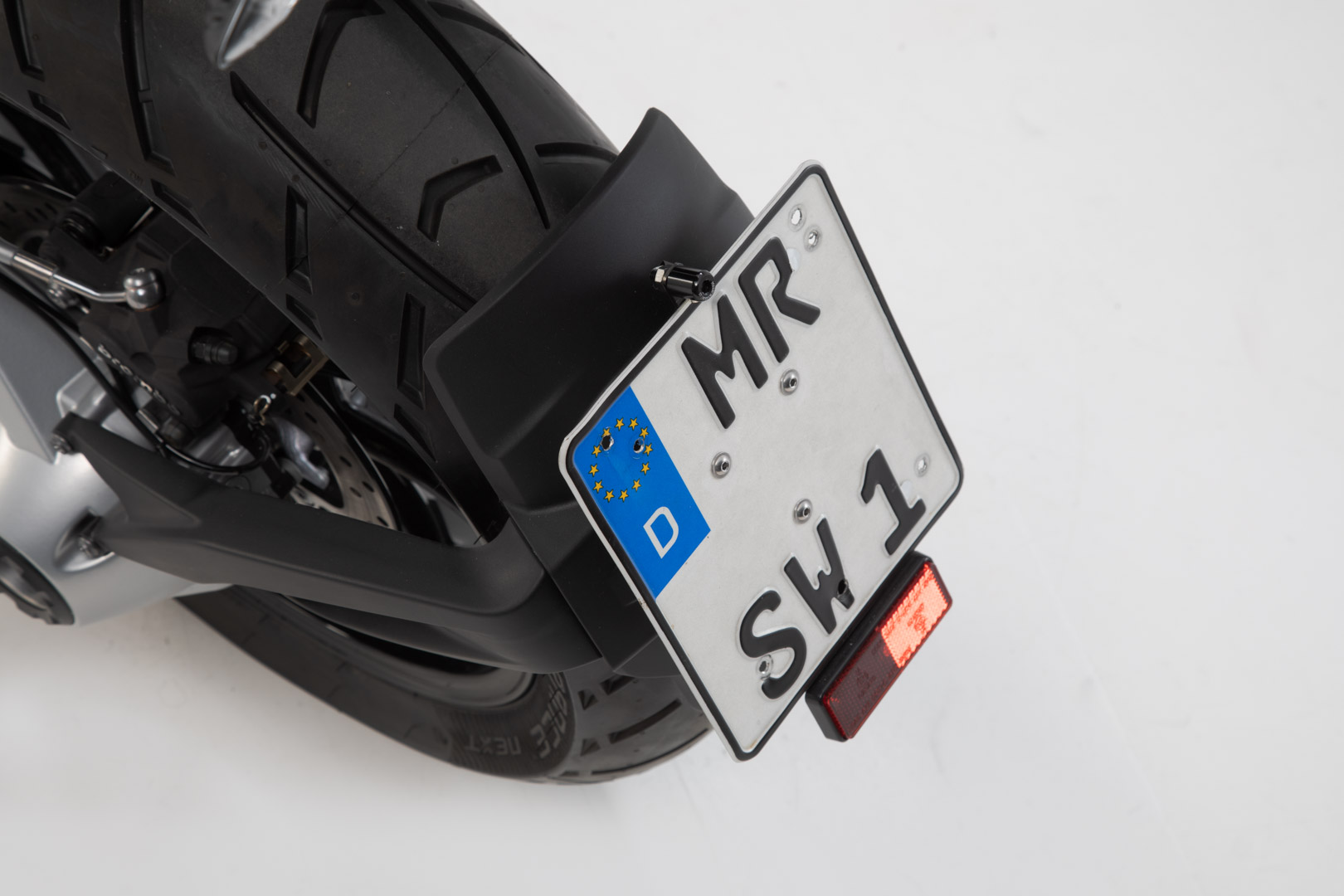 Suport pentru numărul de înmatriculare SW-Motech - Negru. BMW R 1200 GS (12-18). Figura 3