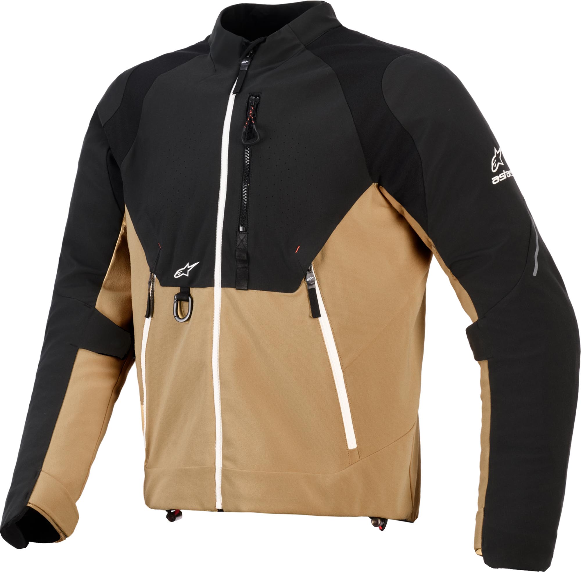 Alpinestars Provoke Motorrad Textiljacke schwarz/braun 4XL Abbildung 1