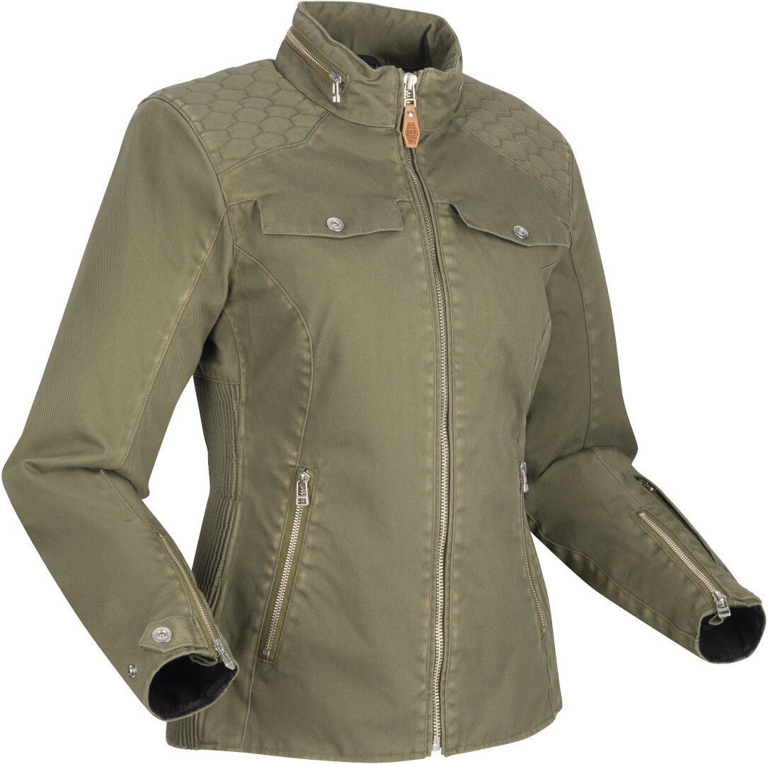Segura Bahia Damen Motorrad Textiljacke khaki 42 Abbildung 1
