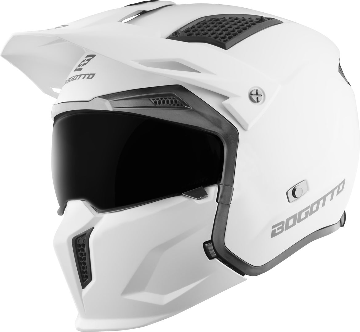 Bogotto Radic 22.06 Casco Blanco mate S Figura 2