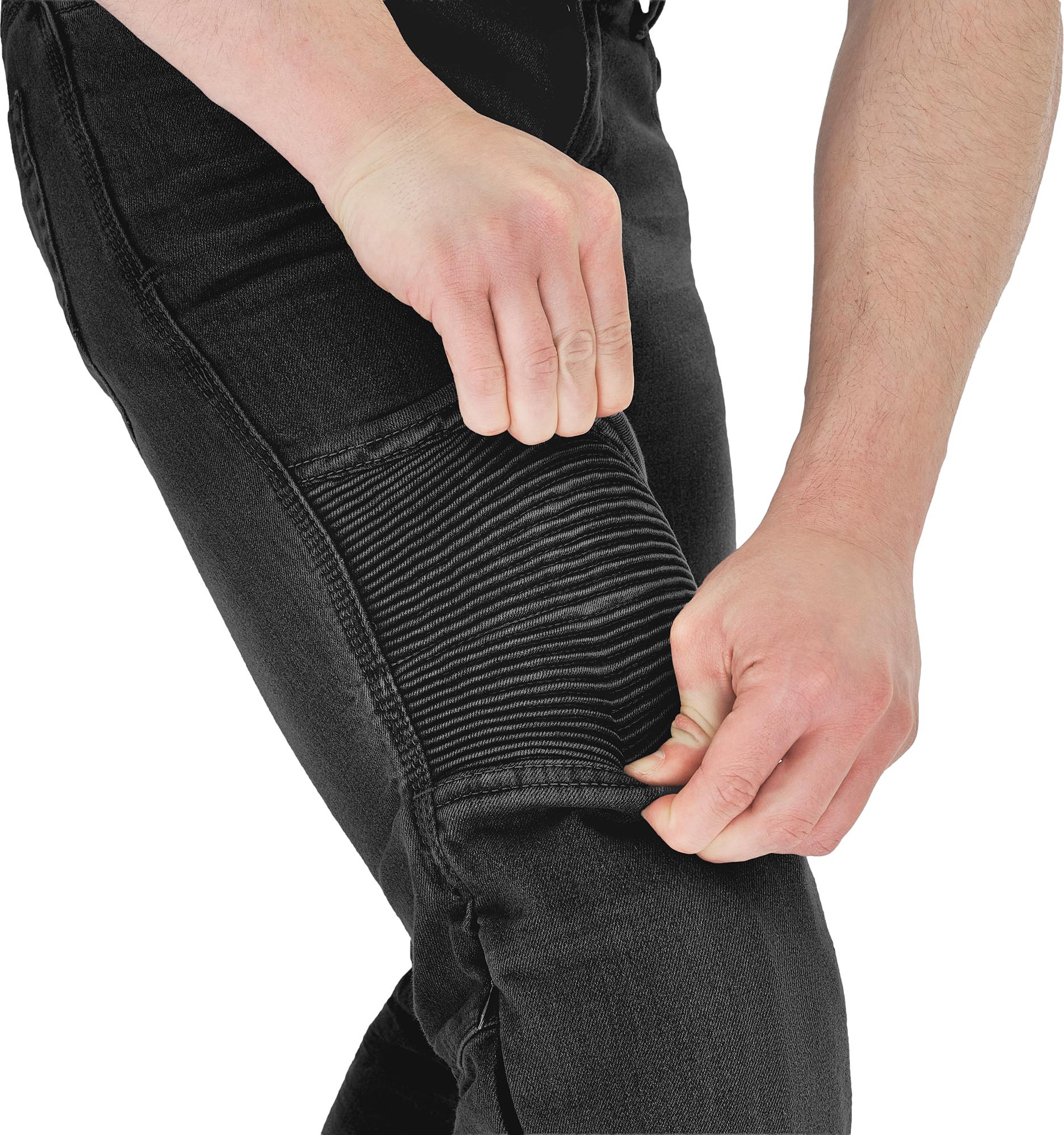Side view of SHIMA Zenith Motorrad Jeans