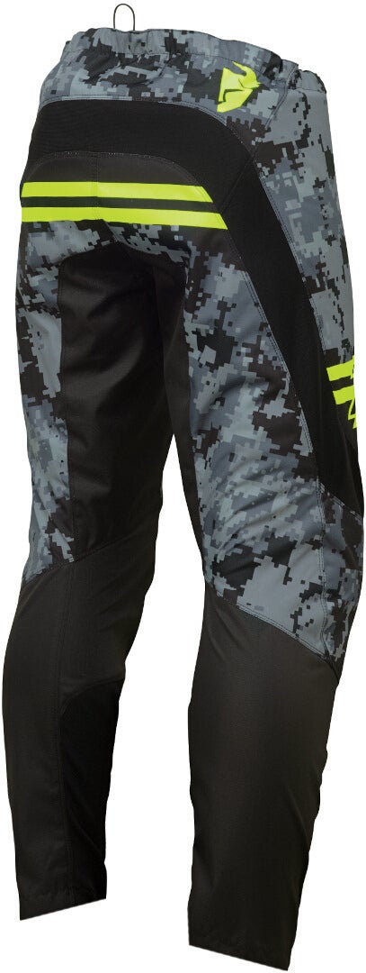 Thor Sector Digi Camo Motocross bukser sort/grå/gul 32 Figur 3