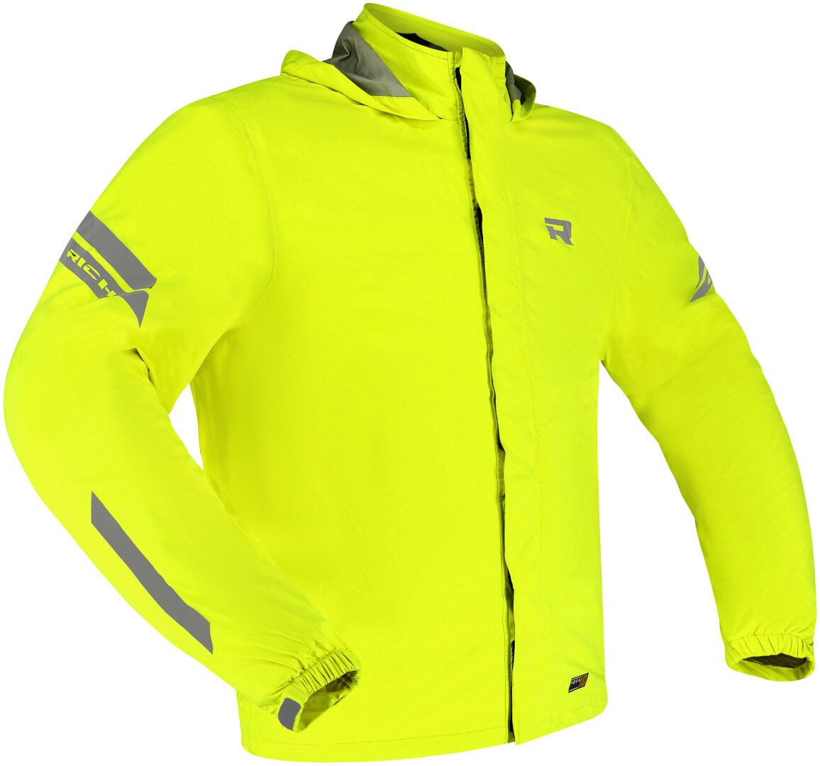 Richa Rain Stretch 2L Motorcycle Rain Jacket neon yellow M Figure 1