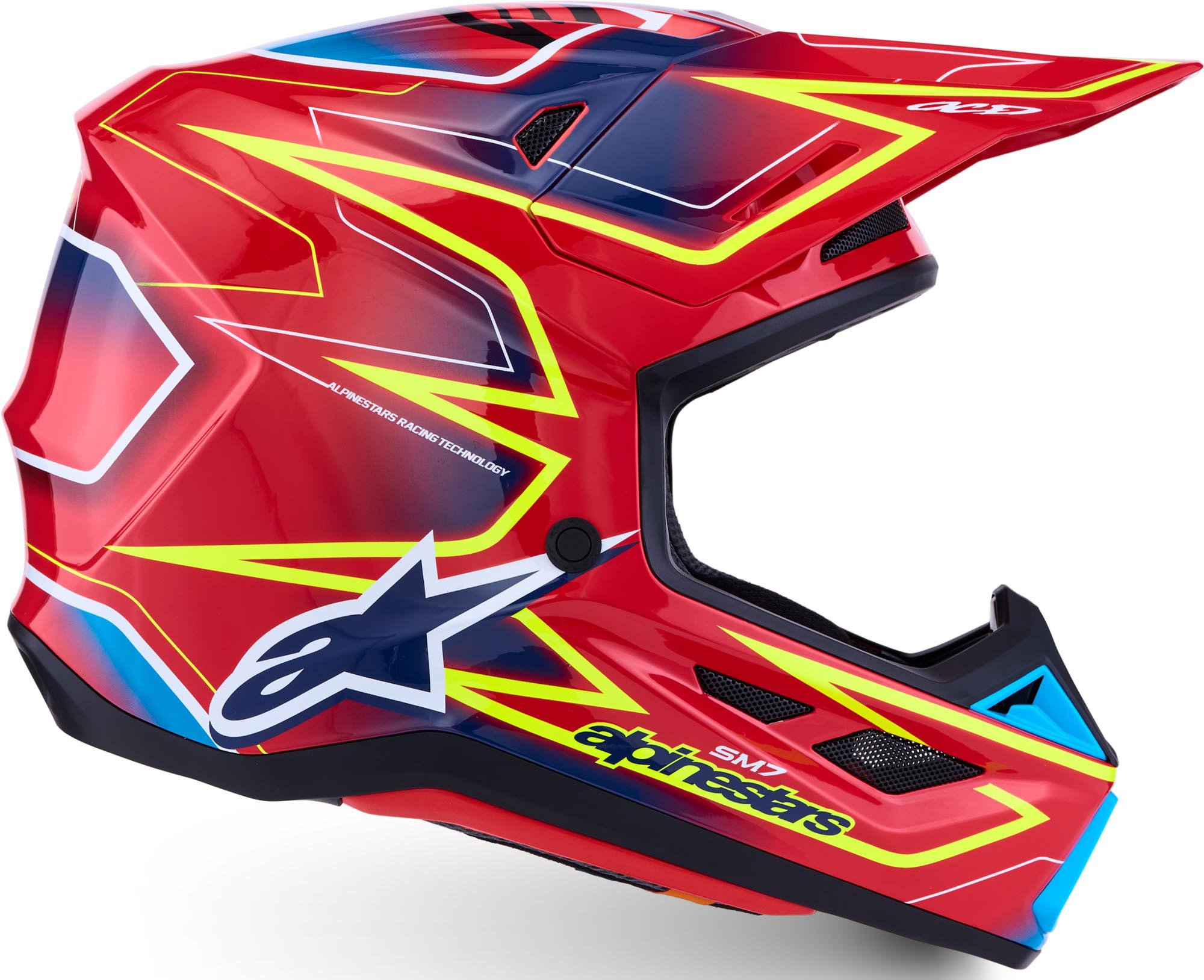 Alpinestars S-M7 Cast Motocross Helm S (55/56) Abbildung 5