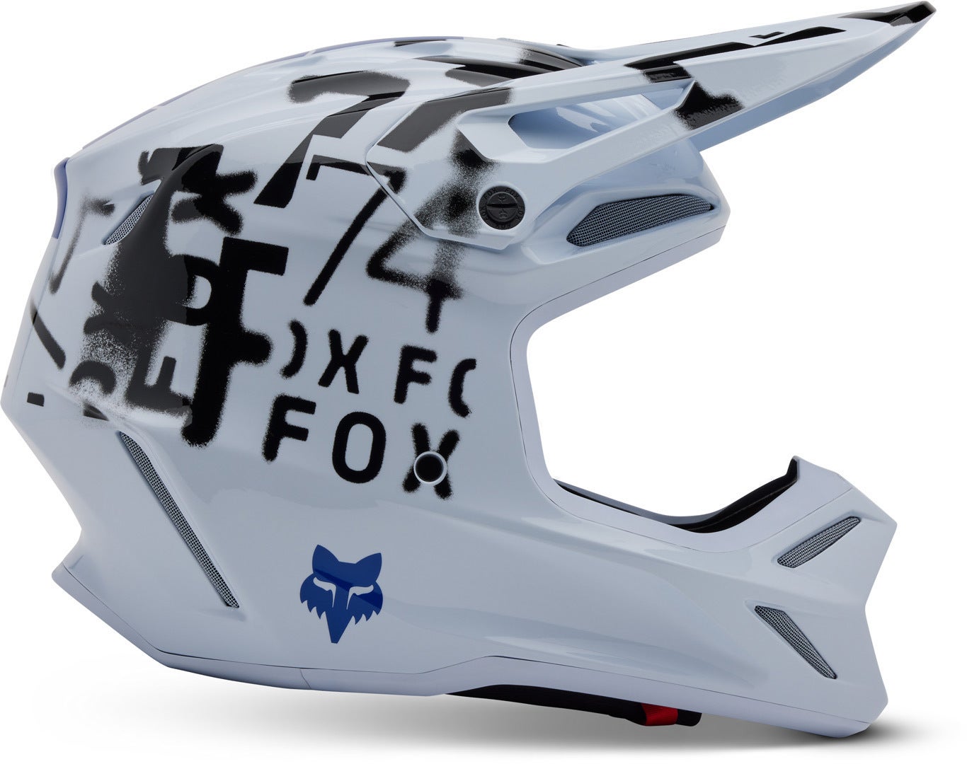 FOX V3 Seventy4 MIPS Motocross Helm weiß XL (61/62) Abbildung 6