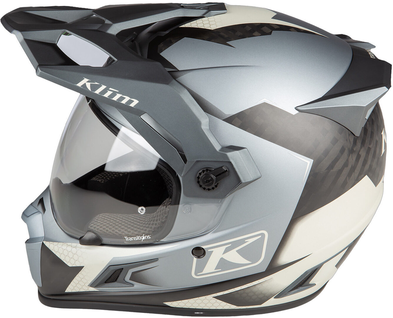 Klim Krios Pro Charger Motocross hjälm Grey Matt S (55/56) Figur 6