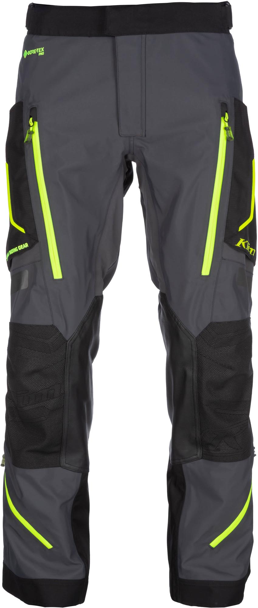 Klim Badlands Pro Rogue Gore-Tex Motorcycle Textile Pants anthracite/grey Short 30 Figure 1