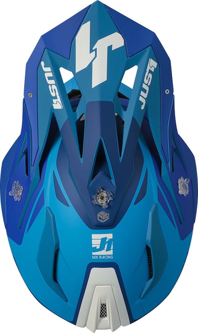 Just1 J18 Pulsar MIPS Motocross Helm blau matt L (59/60) Abbildung 4