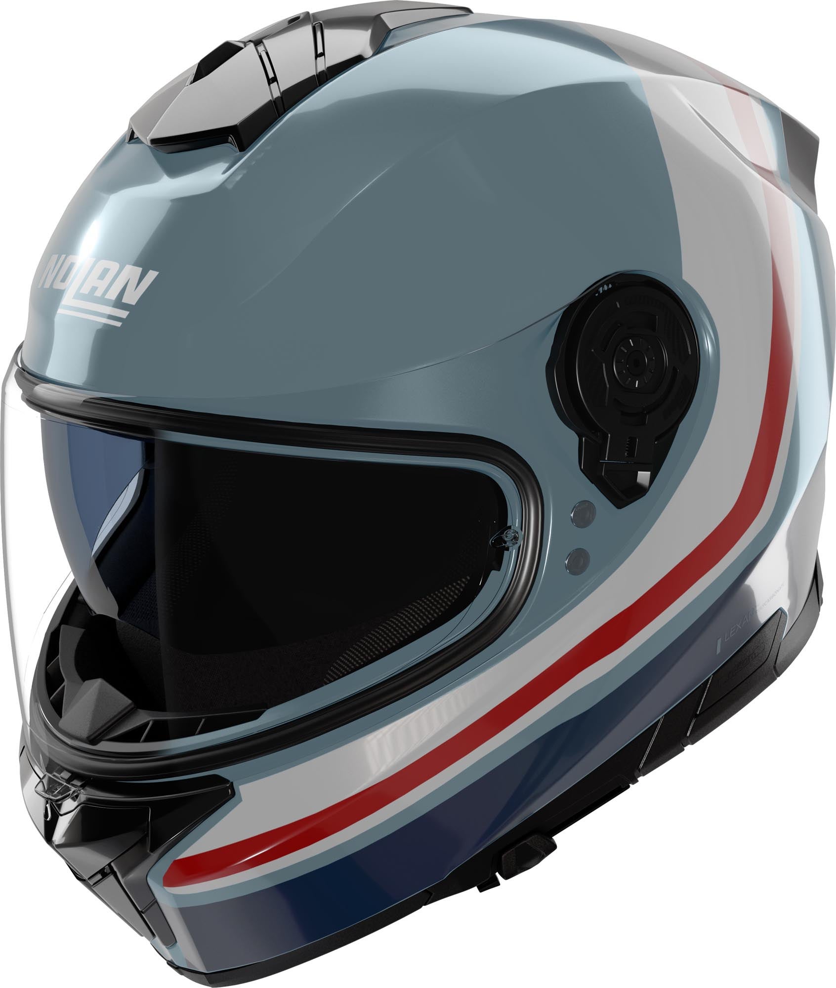 Nolan N80-8 Incline Helm blau/rot XXS (54) Abbildung 1