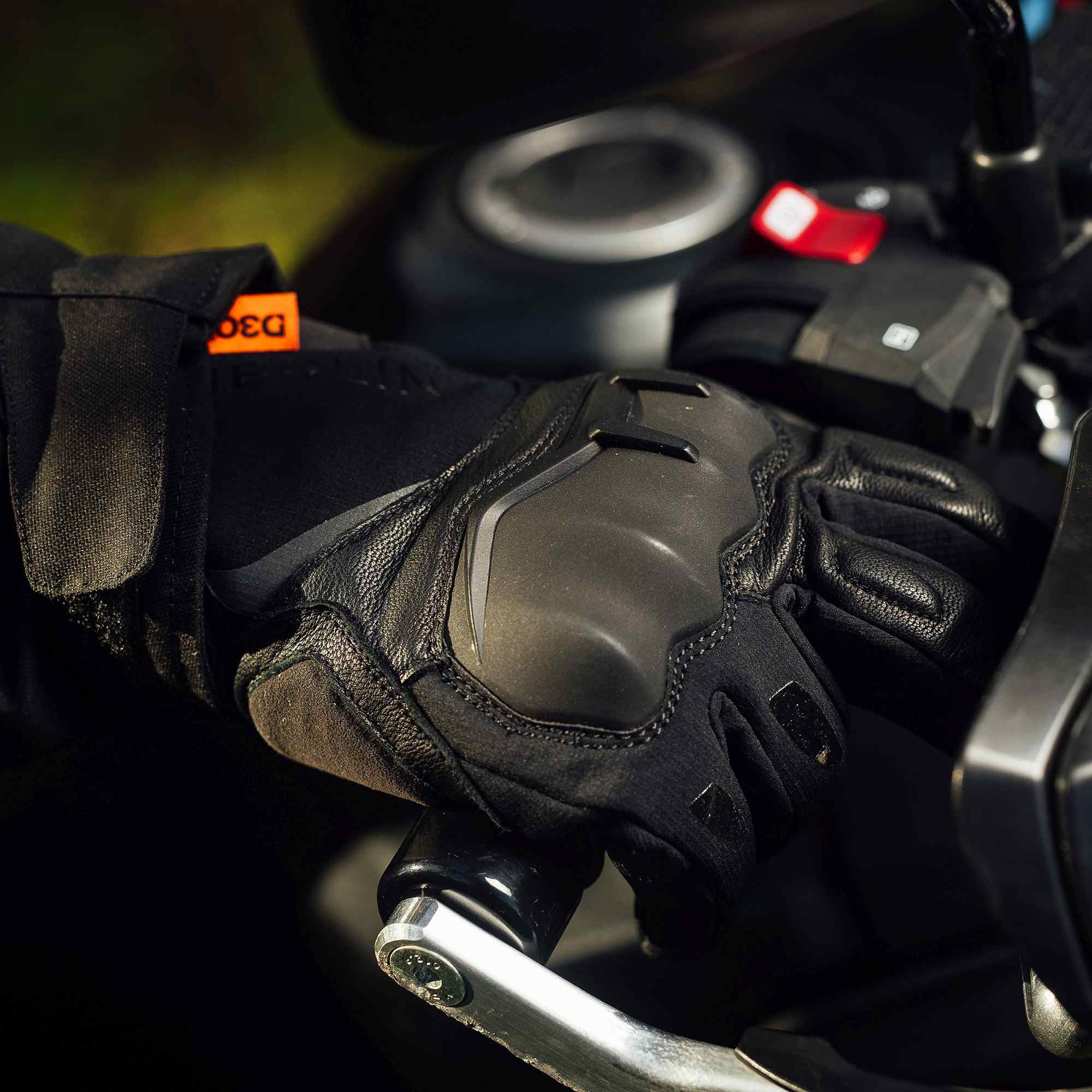 Merlin Denali D3O wasserdichte Motorrad Handschuhe black 2XL Figure 4