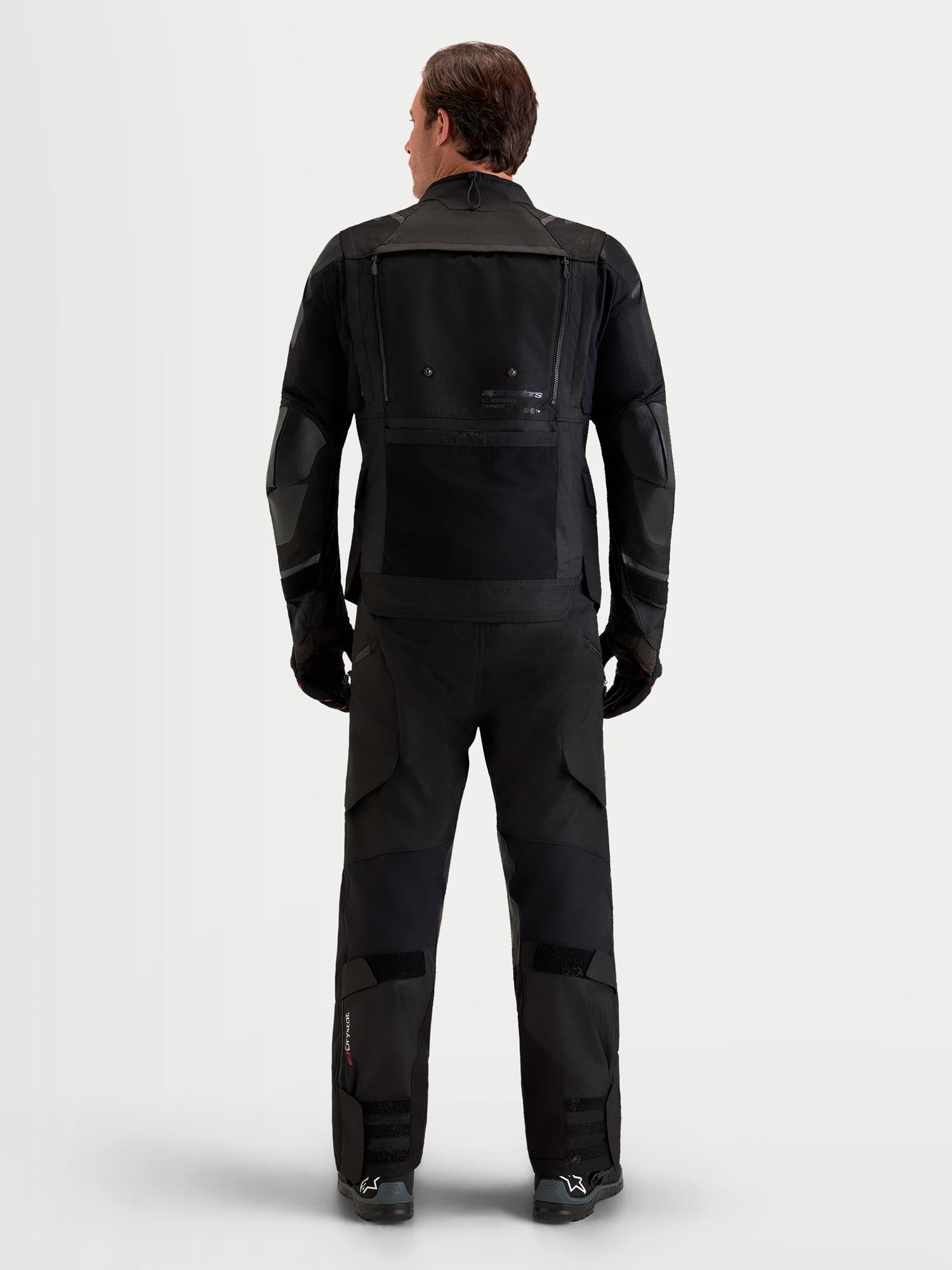 Alpinestars Harok V2 Drystar wasserdichte Motorrad Textiljacke schwarz L Abbildung 10