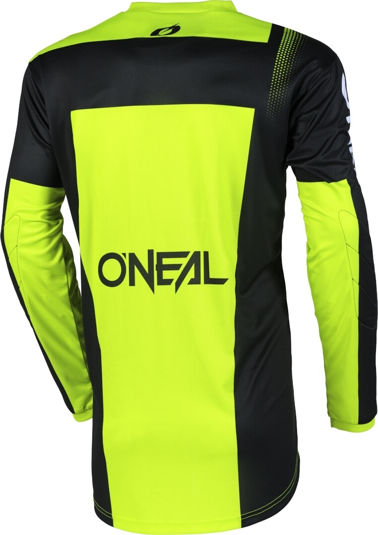 Oneal Element Racewear Motocross trøje sort/neon-gul L Figur 2