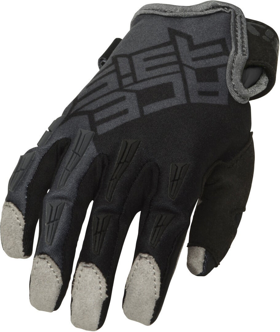 Acerbis CE MX X-K Kinder Motorradhandschuhe grau/schwarz S Abbildung 1