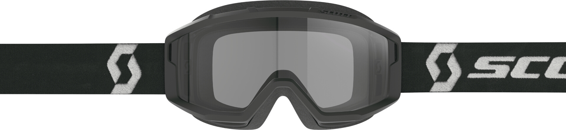 Scott Primal Sand Dust Svart/Vit Motocross Goggles Figur 2