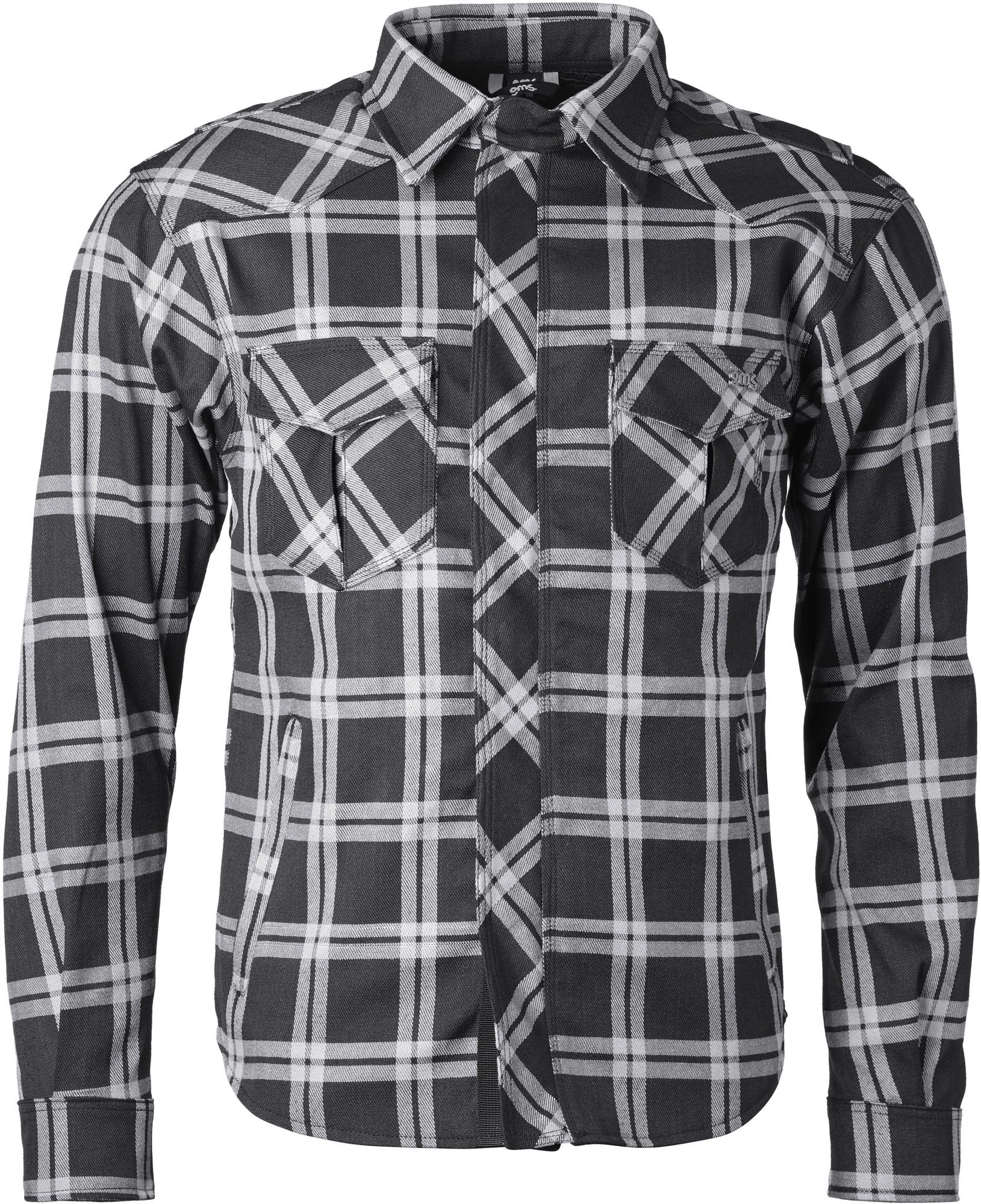 GMS Jaguar Neo Motorcycle Shirt black/white L Figure 1