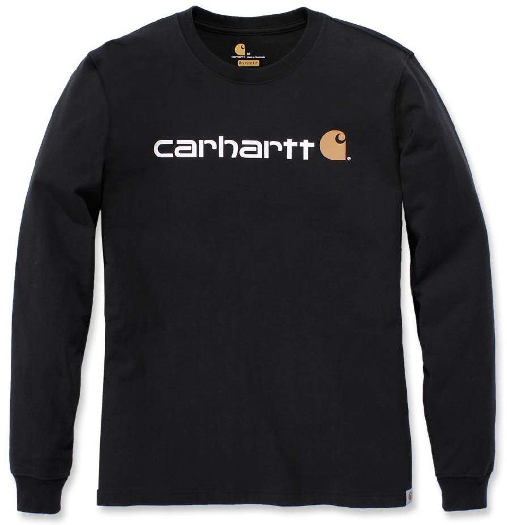 Carhartt EMEA Workwear Signature Graphic Core Logo Longsleeve černá L Obrázek 1