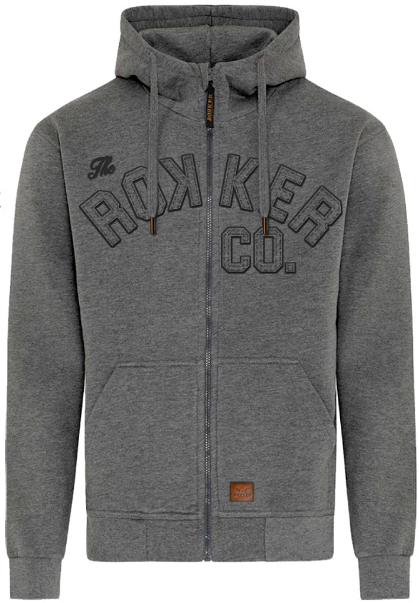 Rokker TRC Zip Hoodie anthracite L Figure 1