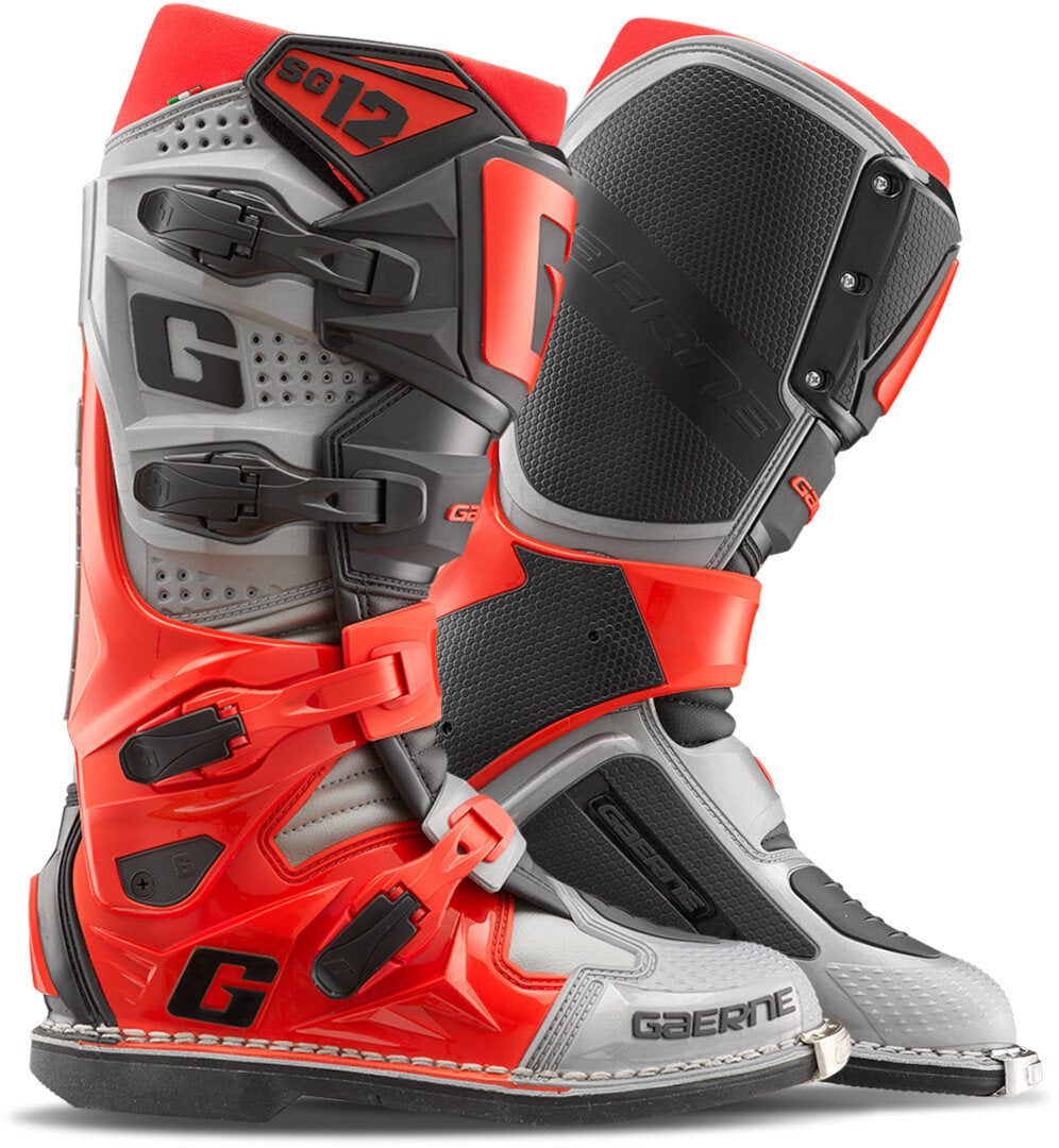 Gaerne SG-12 Motocross støvler grå/sort/orange 47 Figur 1