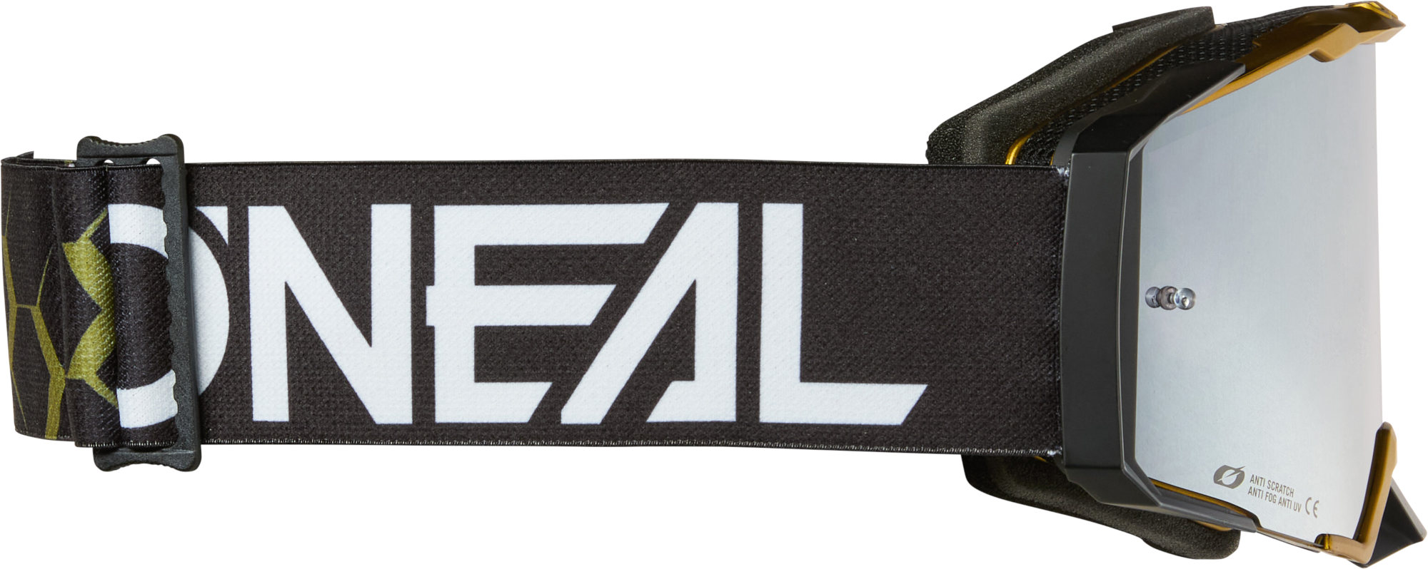 Oneal B-33 HEXA Radium Ochelari de motocross Negru/Auriu Figura 2