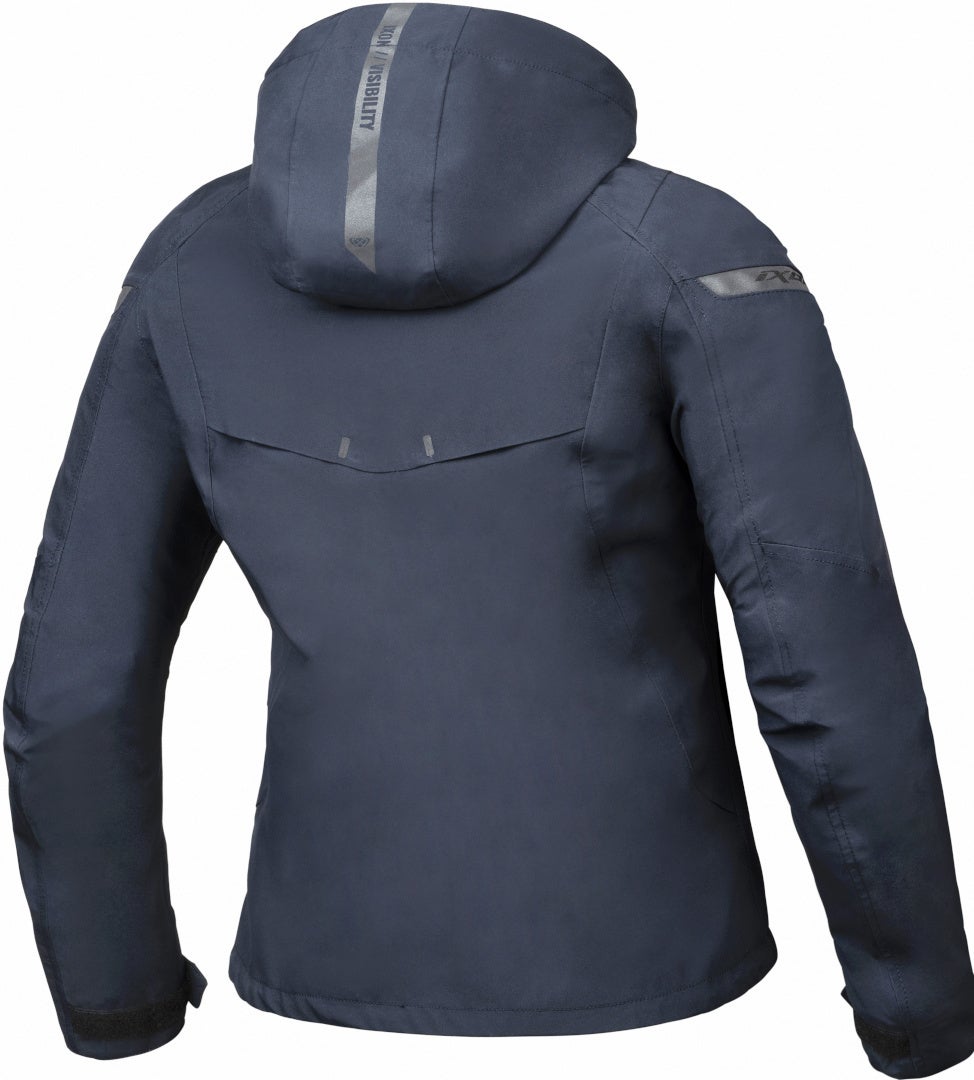 Ixon Burning Ladies Motorcycle Textile Jacket navy blue 4XL Figure 2