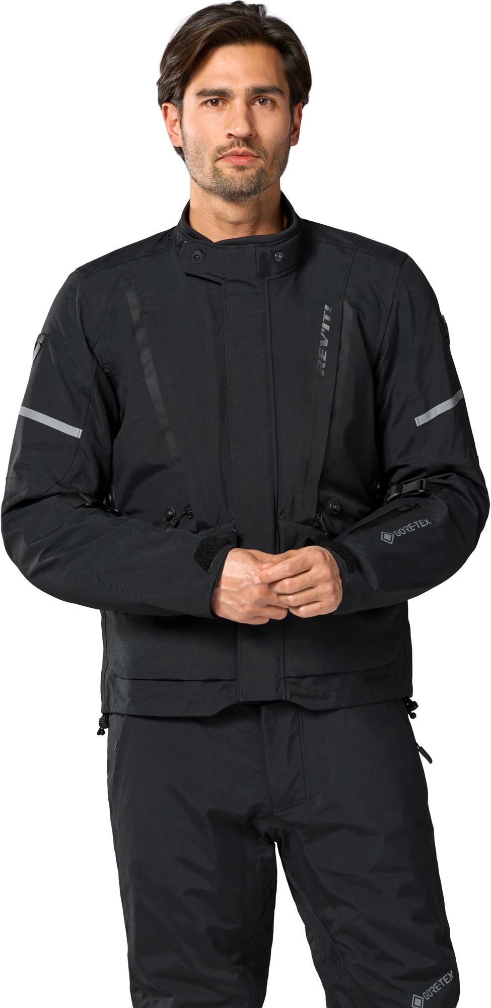 Revit Vertical 2 GTX waterproof Motorcycle Textile Jacket black XL Figure 4