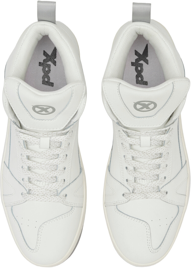 XPD Moto-1 Pantofi de piele pentru motociclete alb 39 Figura 3