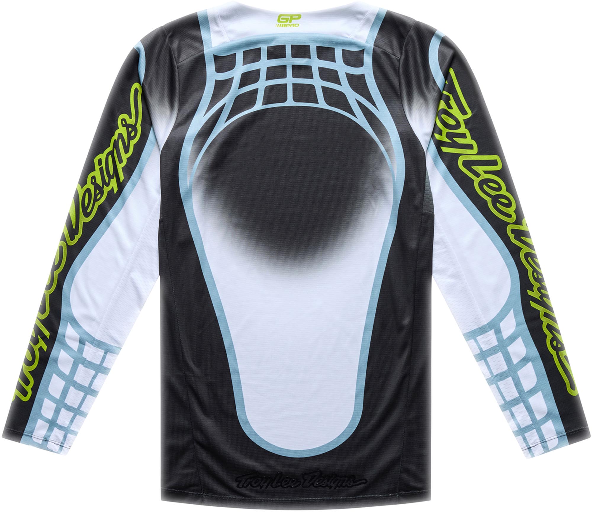 Troy Lee Designs GP Pro Framework Motocrosstrøje Carbon/White XXL Figur 2