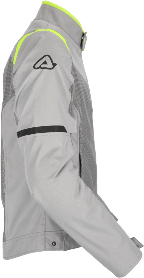 Acerbis Ramsey Vented 2.0 Mesh Motorcycle Textile Jacket grey/yellow XL Figure 11