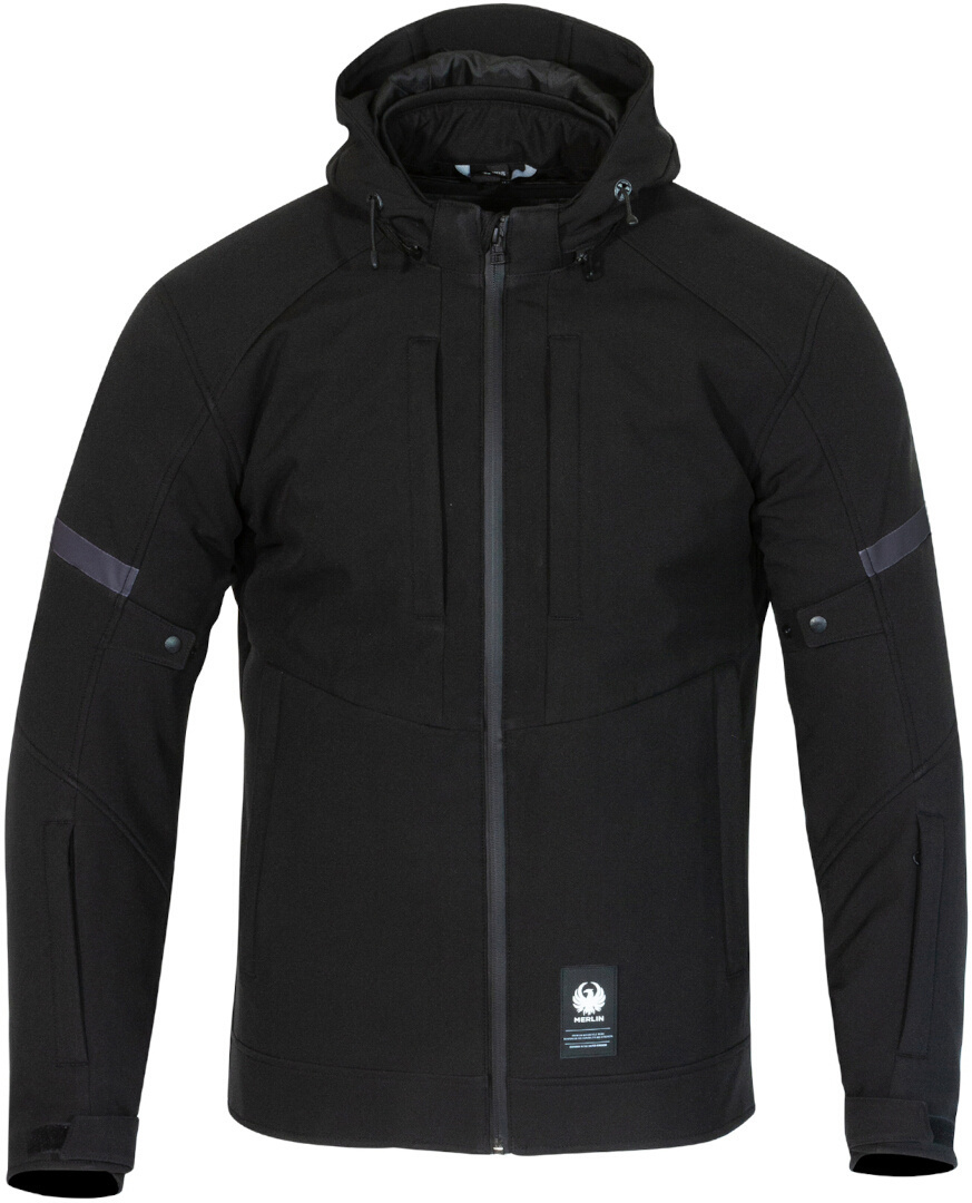 Merlin Flare D3O waterproof Motorcycle Textile Jacket black L Figure 3